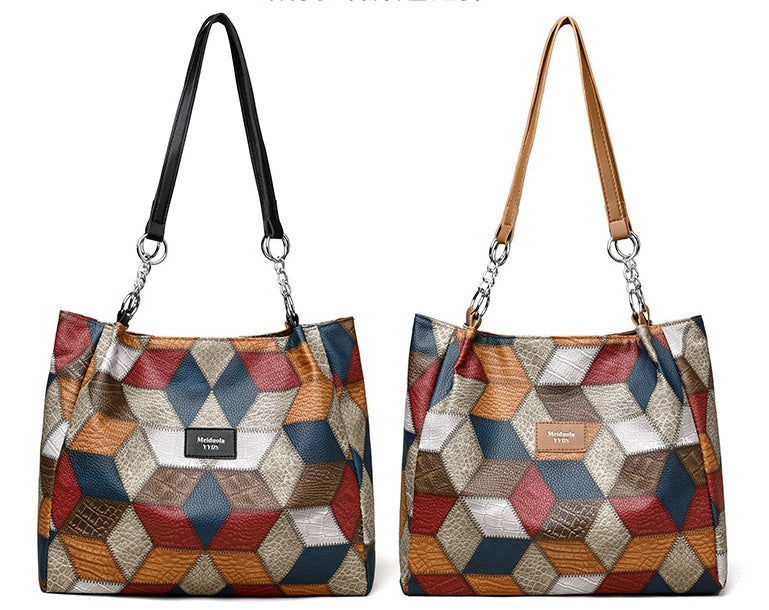 Geometrisches Retro-Muster
