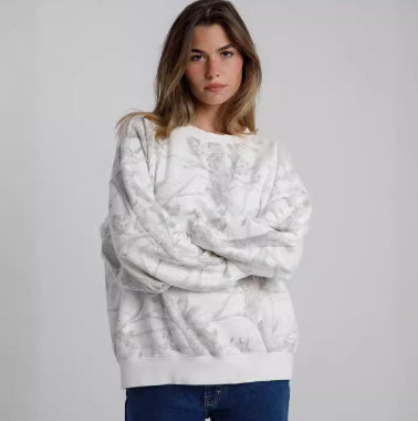 Zweiteilige Sets für Damen mit Camouflage-Hoodie