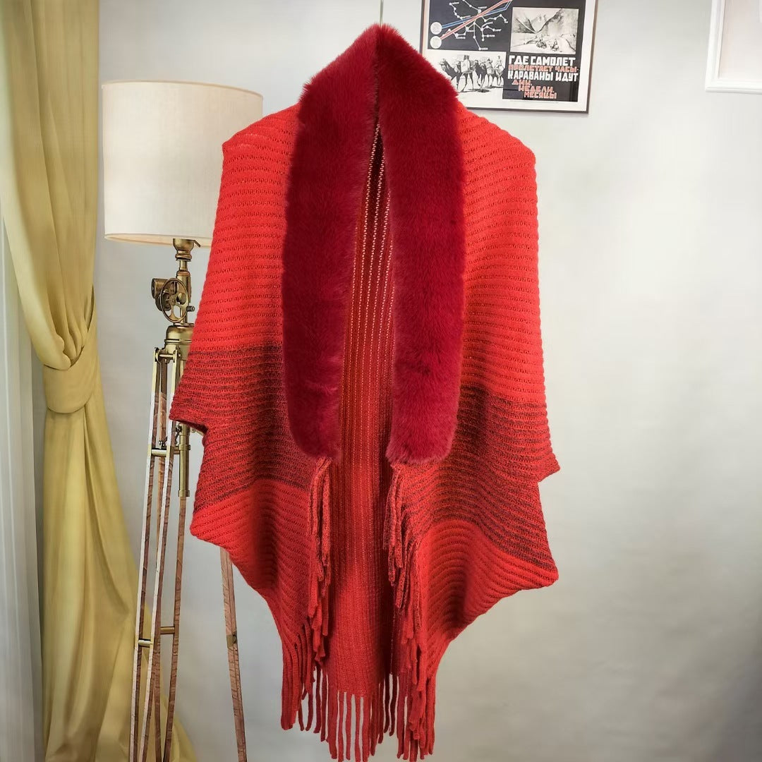Modischer personalisierter Strickjackenmantel