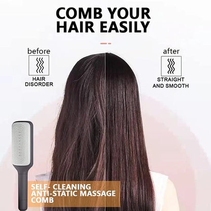 Magic Clean Hairbrush