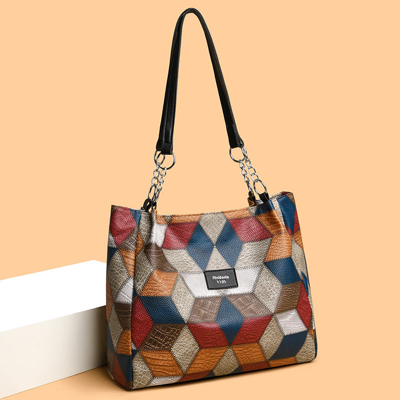 Geometrisches Retro-Muster