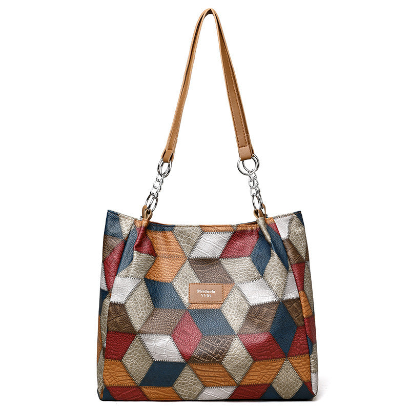 Geometrisches Retro-Muster