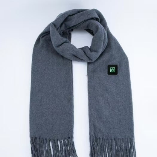 Winter-Outdoor-Heizschal, einfarbig, intelligenter elektrischer Heizschal