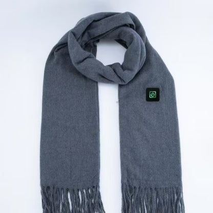 Winter-Outdoor-Heizschal, einfarbig, intelligenter elektrischer Heizschal