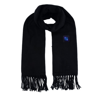 Intelligenter, elektrisch beheizter Schal, Winter-Halswärmer, Schal, USB, für Herren und Damen, Designer HS